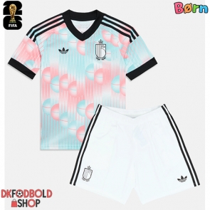 Belgien Udebanesæt Børn VM 2026 Kort ærmer (+ korte bukser)